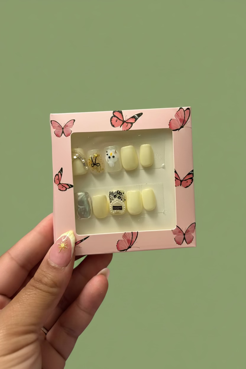 Handmade press on nails