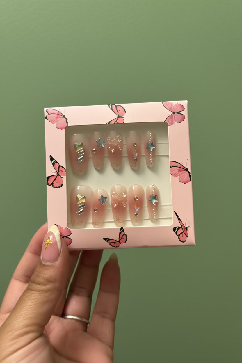 Handmade press on nails
