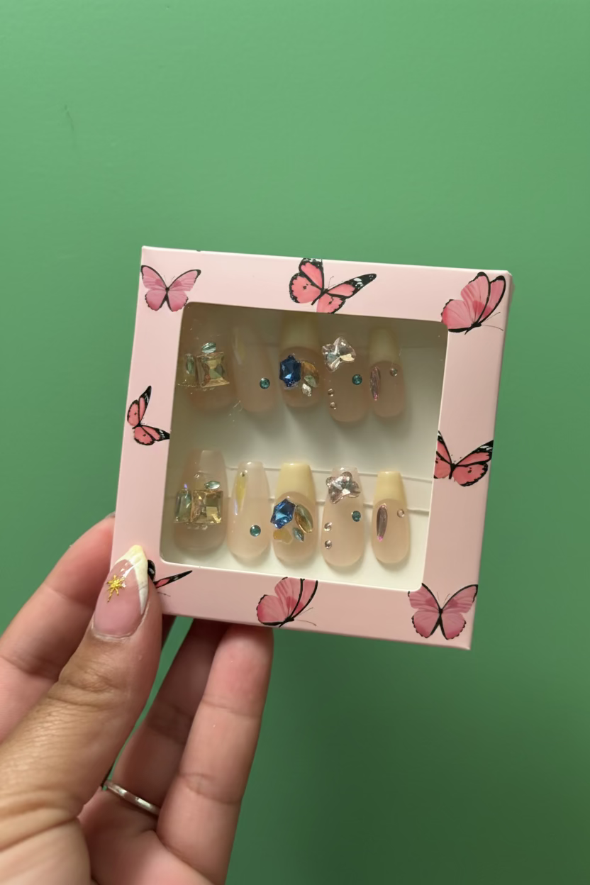 Handmade press on nails
