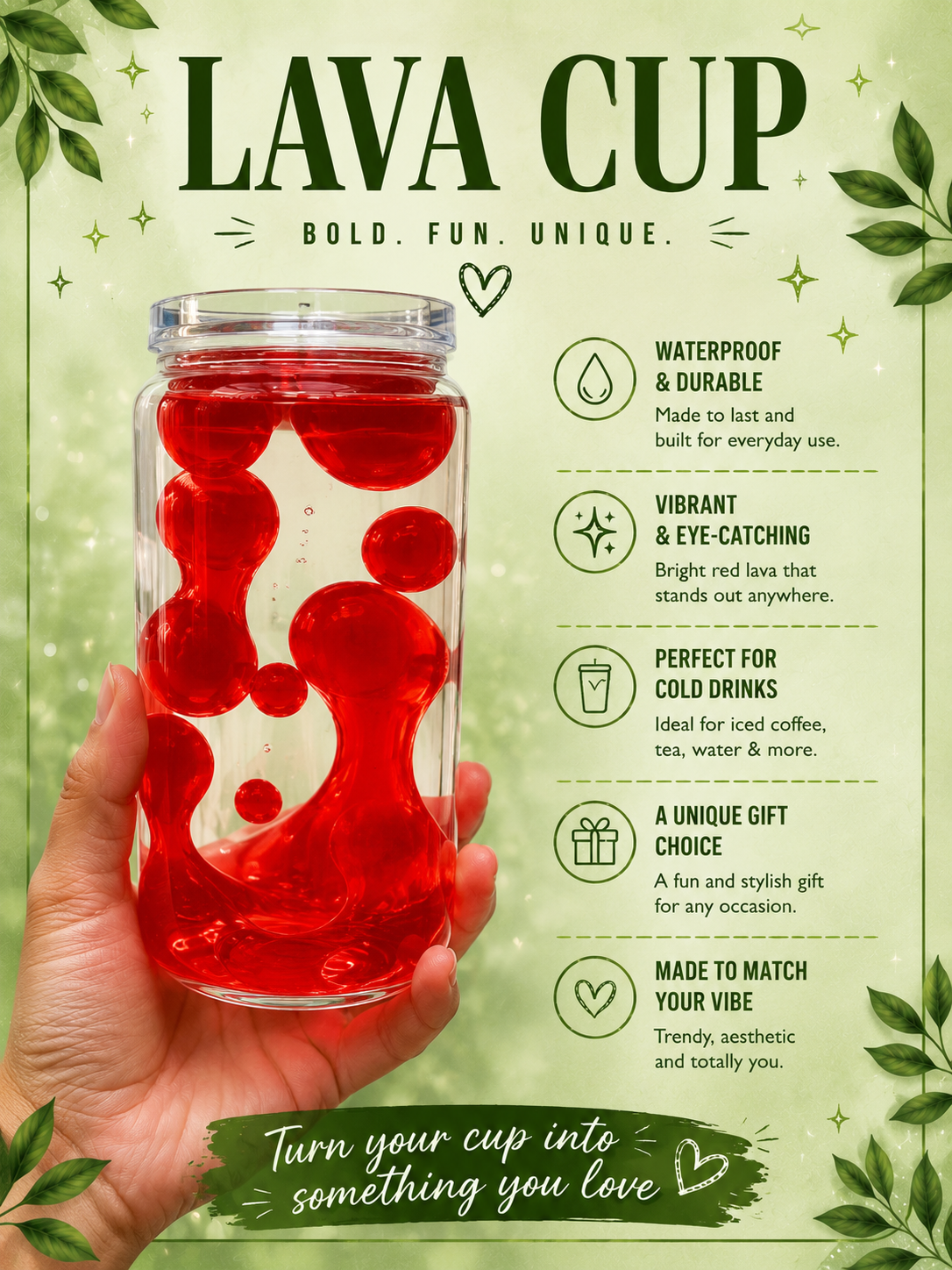 Lava cup