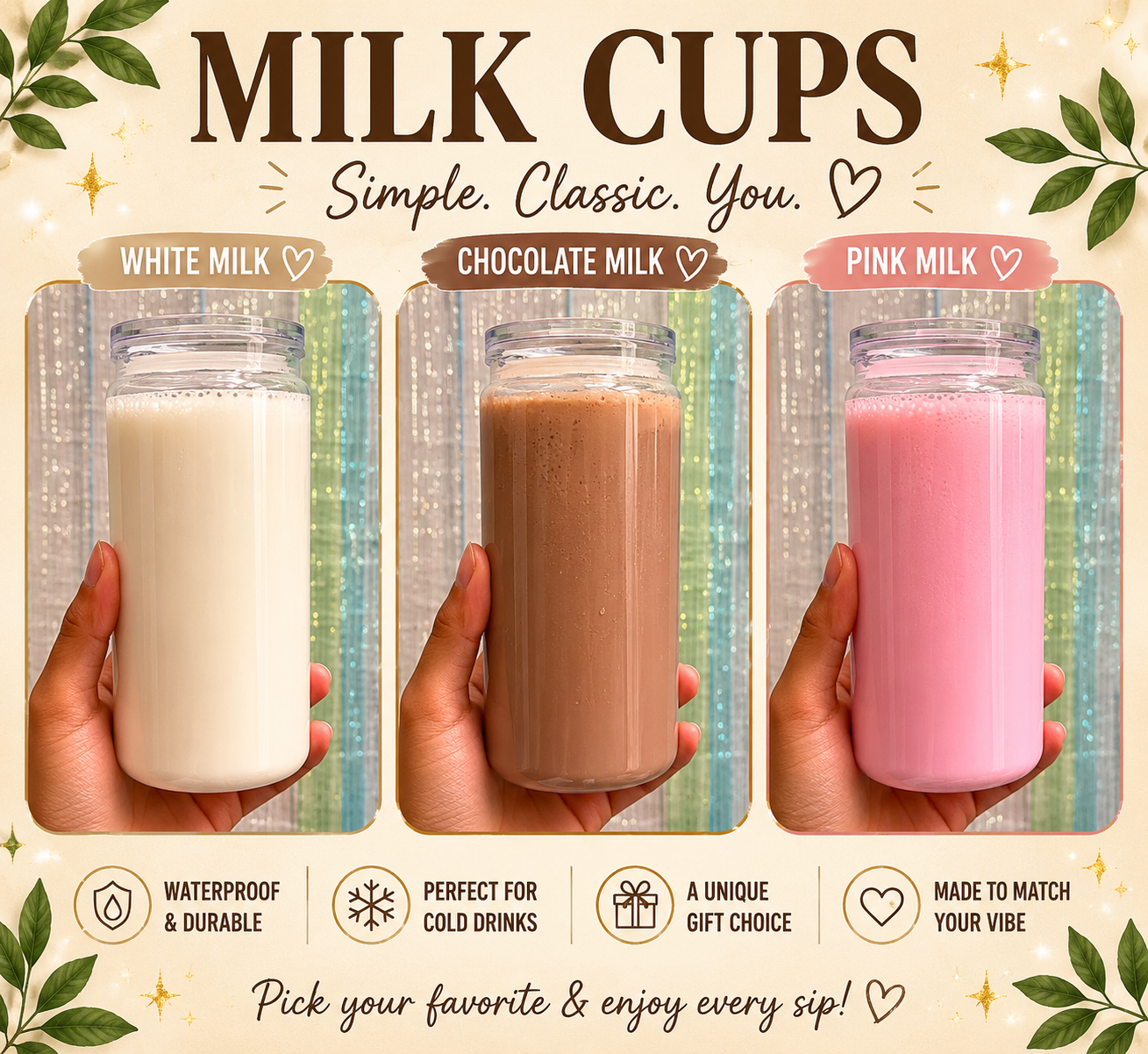 Milk cup